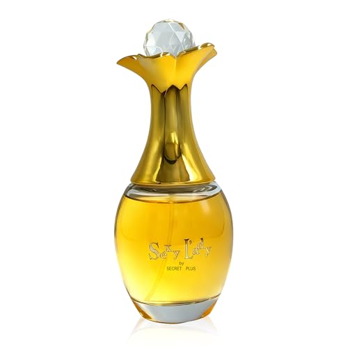 Image of AFLUXE SEXY LADY-SECRET PLUS EDP Perfume for Women, Grapefruit & Jasmine Scent, Long Lasting Floral Fragrance, Cologne for Daily Use, 3.4 Fl Oz