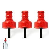 Kukyller 3PCS Bouchon de carbonatation en plastique réutilisable, G1/4 Ball Lock Keg Post ...