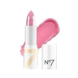 No7 Age Defying Lipstick - Raspberry Sherbert - Anti-Aging Makeup - Hydrating Pink Lipstick with Hyaluronic Acid for Plumper, Smoother, Younger Looking Lips Over Time (3.5g)