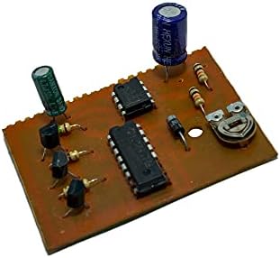 Ovicart 555 Timer IC 3 Channel LED Chaser Adjustable Speed Decad Counter Circuit with CD4017