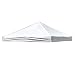 Yescom 10' x 10' EZ Pop Up Canopy Top Replacement Instant Patio Pavilion Gazebo Sunshade Tent Oxford Cover White