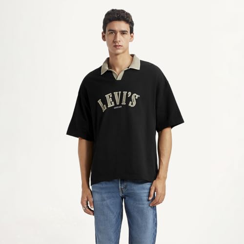 Image of Levi's Men's Loose Fit Polo T-Shirt