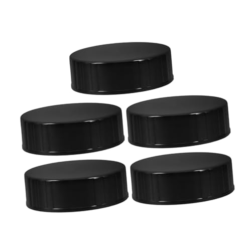 BESTOYARD 5piezas Cubierta De Baquelita para Botella Tapón De Rosca Sello Tapa Antisalpicaduras para Garrafa De Agua o Bebidas Resistente y Duradero