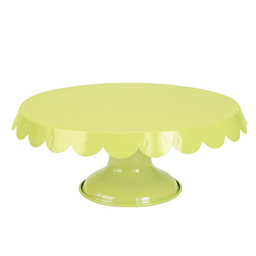 Contento 4028126216835 Pauline Cake Plate Green S, One Size #TOP2