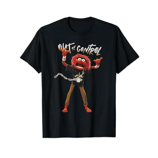 Disney The Muppets Animal Out of Control Camiseta