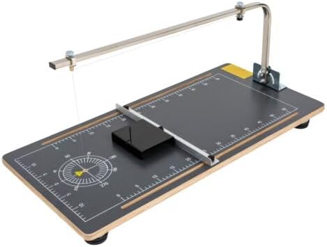 Electric Foam Cutting Machine Hot Wire Styrofoam Cutter Work Stand Table Tool,Cut Angles, cylinders, Sharp Cones, Rings, tapers, Straight Lines, and Other Shapes