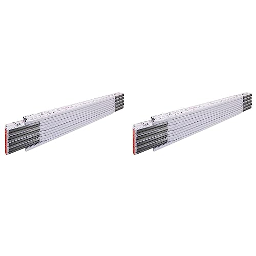 Stabila STB1607 Wooden and Plastic Folding Rules (Pack of 2)