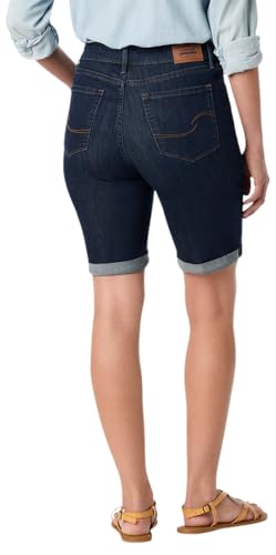 Image of Levi Strauss Signature Gold Women's Mid-Rise Bermuda Shorts Stretch Denim (Available in Plus Size)