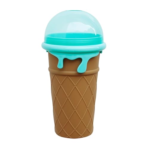 Insulated Silicone Shaker Cup with Detachable Design Smoothie Maker Ideal for Making Iced Drink and Shakes in Minutes Kitchen Storage Blending Vessel