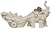 Produktbild Statue Elefant Statue Tier Skulptur Kunst Schmuck Handwerk Modell Wein Rack Weinschrank TV Kabinett Weiche Dekoration Zubehör Geschenk Harz Figuren Skulpturen (Color : A)