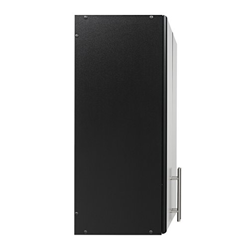 Prepac Elite 32" Tall Wall Cabinet, Black #TOP6