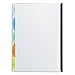 for GBC Polypropylene View-Tab Report Cover, Binding Bar, Letter, Holds 20 Pages, Cl