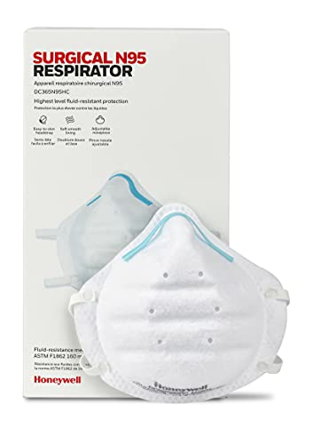 Honeywell Safety Niosh-Approved, N95 Cup Mask With Nose Clip, 20-Pack (Dc365N95Hc) #TOP7