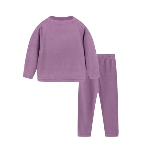 Mud Kingdom Kids Pajamas Set Polar Fleece Long Sleeve Casual Warm Fall Winter Happy Halloween Black2