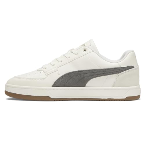 PUMA Mens Caven 2.0 Suede Lace Up Sneakers Shoes Casual - White3