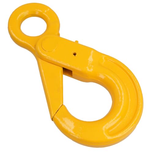 Gancho de bloqueo de alta resistencia 5.3 toneladas con ojo para cadena 13mm 6