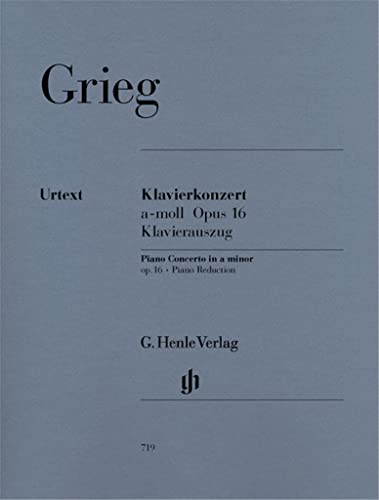 CONCERTO POUR PIANO EN LA MINEUR OP. 16 (Multilingual Edition)