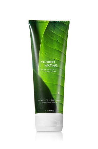 Bath and Body Works Rainkissed Leaves Triple Moisture Body Cream, 8 oz