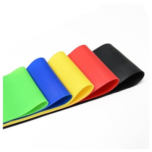 Multi-Color Resistance Bands Set of 6