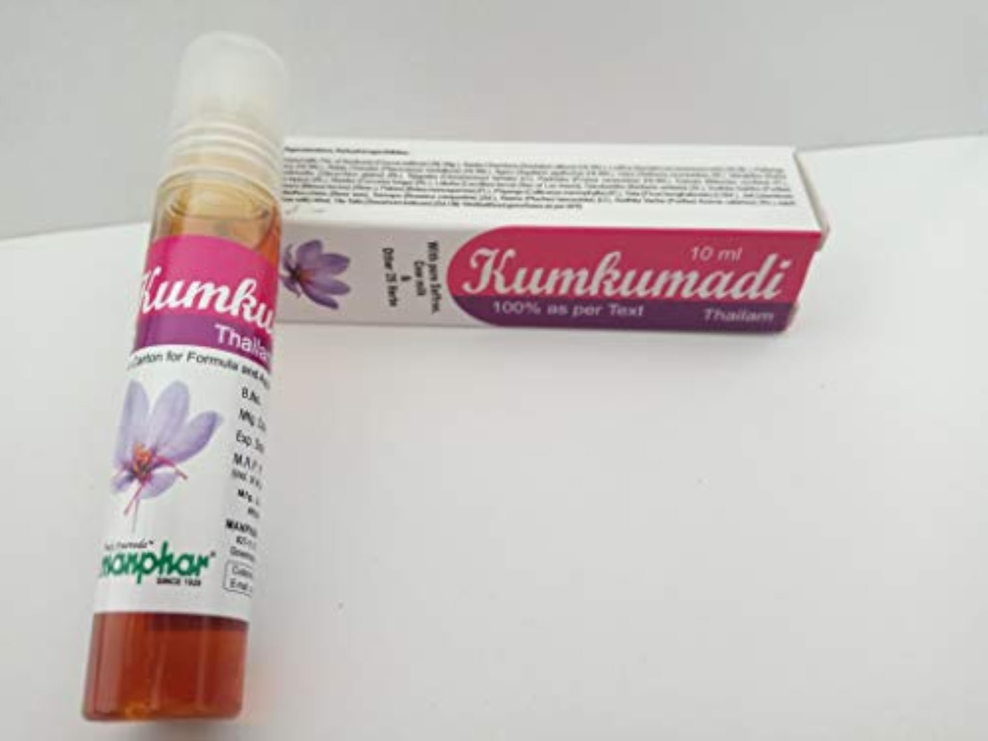 Kumkumadi Ayurvedic Oil, 10ml