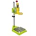 Produktbild Begoniape Elektrische Bohrständer Verstellbarer Ständer 90° Drehbar Bankbohrständer Tischbohrmaschine Handbohrmaschine mit 22 * 16cm Boden Drei Kunststoffköpfen