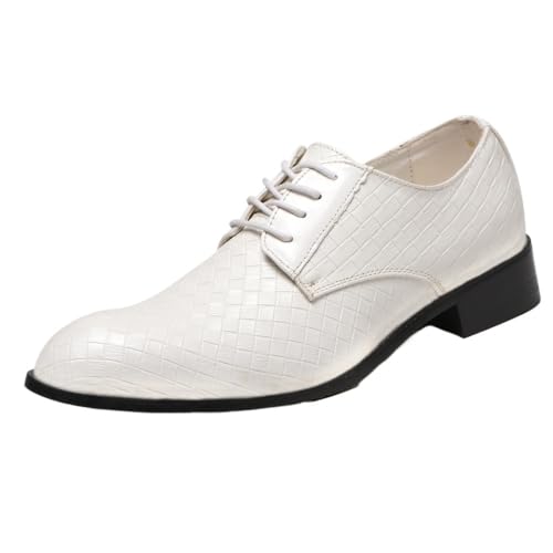 Wedding & Office Professional Dress Shoes Men's Leather Oxfords Men's Wingtip Lace-ups