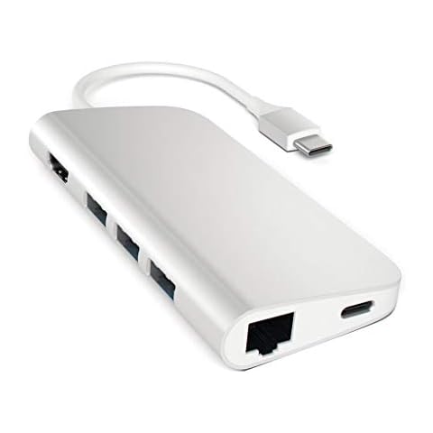 SATECHI Aluminium Multi-Port Adapter with HDMI Cover