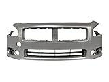 BUMPERS THAT DELIVER - Painted K23 Brilliant Silver, Front Bumper Cover Fascia Compatible with 2009-2014 Nissan Maxima 09-14, NI1000258