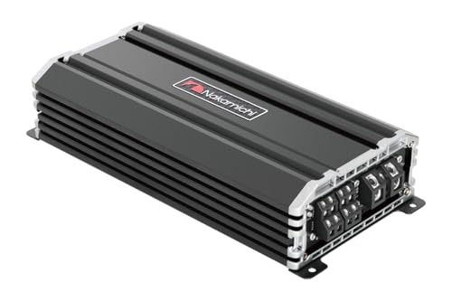 Image of Nakamichi NHTD200.4 Class D 4-Channel Car Power Amplifier, 200W RMS x4, NHTD Series