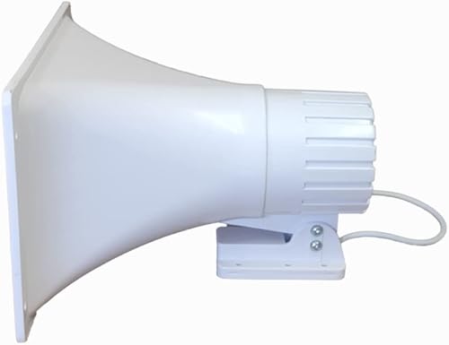 Nippon America Bocina de alimentación Blanco 8 Ohm 100W Exterior TC-55