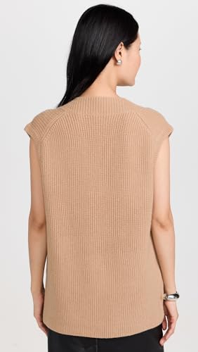 Vince Women's Ribbed V Neck Vest3