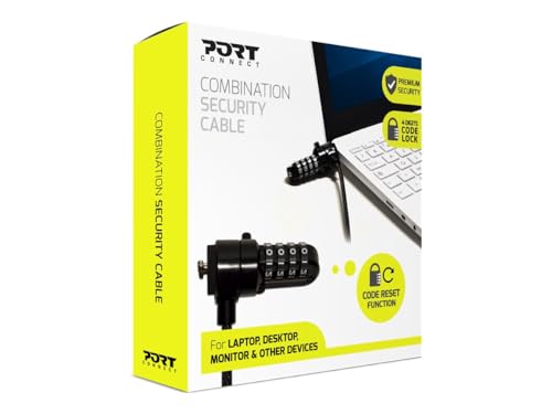 Câble de sécurité Standard Slim à Code avec combinaison à 4 chiffres ultra résistant