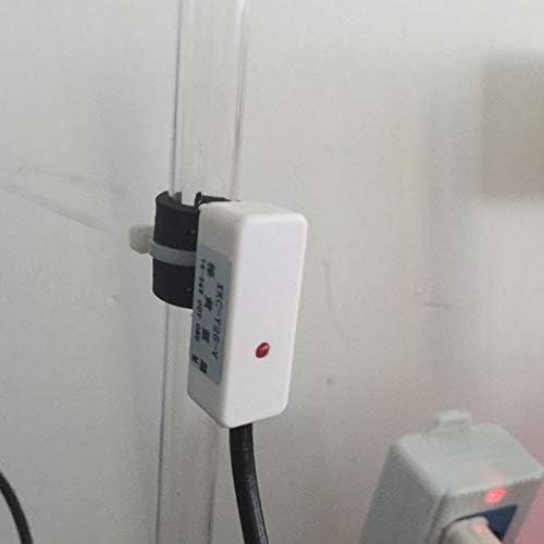 Sensor mounted on a clear tube