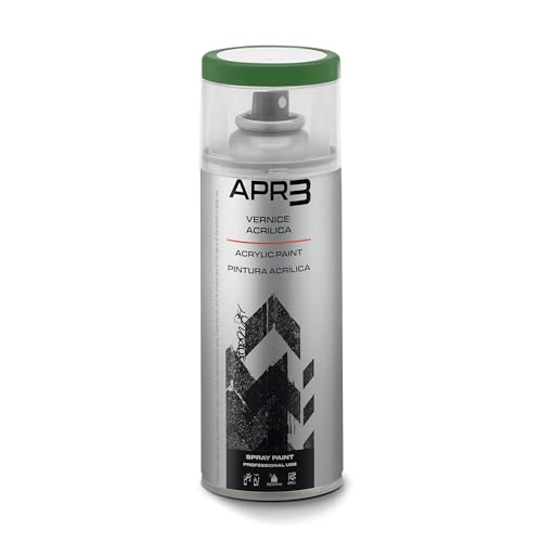 APR3 S4006002 - Smalto Acrilico Spray Multiuso, Verde Primavera, 400 ml, 1 Pezzo