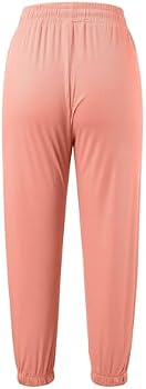 cfhntfmh Pantalons de Survêtement pour Femmes Décontractés Amples à Jambes Larges Pantalons de Détente Doublés en Polaire Douce Taille Élastique Pantalons de Survêtement d'Automne avec Poches