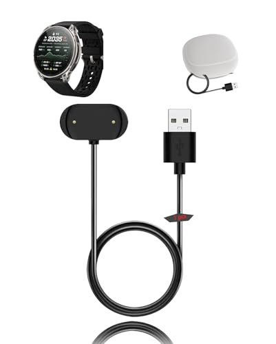 Cable de carga magnética para Amazfit Cheetah 2 Ultra con diseño ligero y duradero
