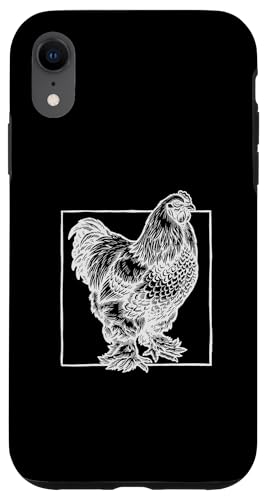 Brahma Chicken - ���B���e�[�W ��^ �t�@�[�� �o�[�h �X�}�z�P�[�X iPhone XR �p