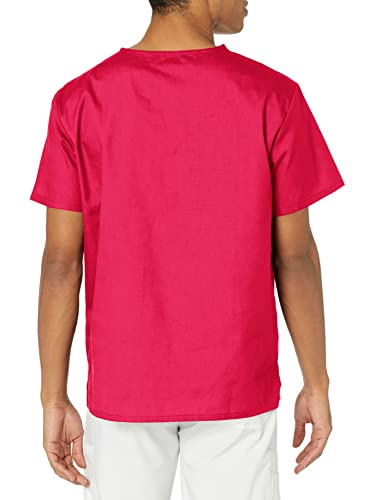 Image of Dickies EDS Signature Scrubs for Women and Scrubs for Men, Unisex One Pocket V-Neck Top in Soft Brushed Poplin 83706