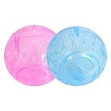 Hamster Ball Transparent Dwarf hamster Exercise Balls Running Wheel Gerbil Toys...