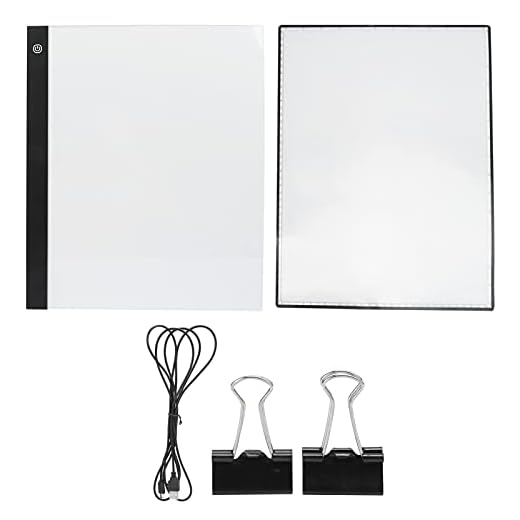 Tablero De Dibujo LED Tablero De Trazado A3 Fácil De Transportar Y Proteger La Vista con Cable USB para Pintar Dibujos Mesas de luz