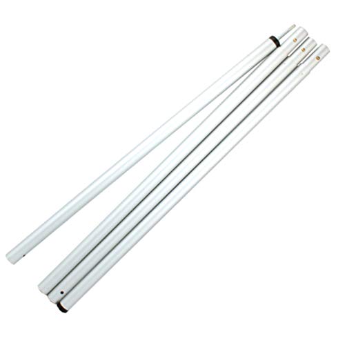 BESPORTBLE Postes para Barracas de Camping Postes de Lona Ajustáveis ??Em Liga de Alumínio Acessório