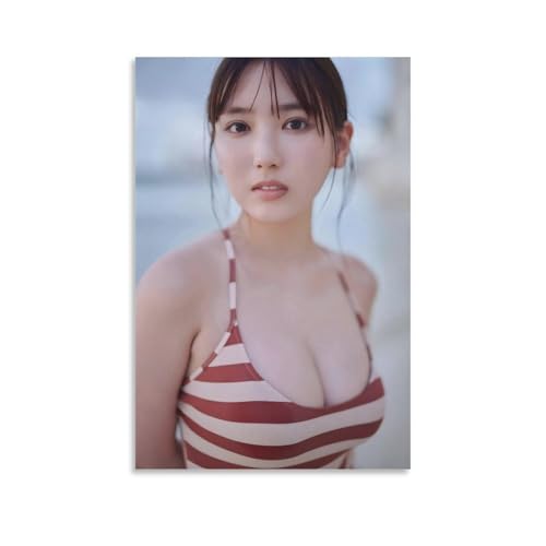 ������� Sawaguchi Aika ������ �Ǌ|���l�C�A�C�h���X�^�[ �|�X�^�[ ������ �L�����o�X �E�H�[���A�[�g ���r���O���[�� �Q�� �G�� �t���[���Ȃ� 20x30�C���`(50x75cm)