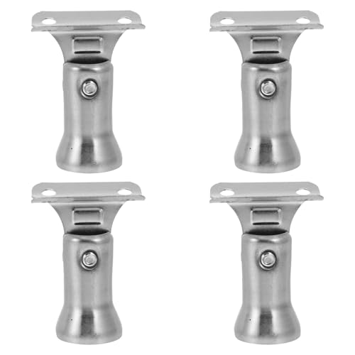 Soportes de acero inoxidable para escaleras, fijación estable para barandilla interior