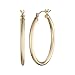 10k Yellow Gold Hoop Earrings