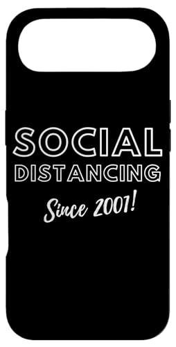 Social Distancing Since 2001 - Introvert 2000s Birthday 2001 �X�}�z�P�[�X iPhone Air �p