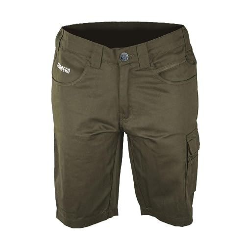 FORSBERG Kurze Arbeitshose Halpa, Farbe:Oliv, Größe:48