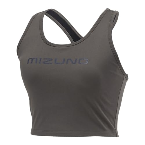 MIZUNO(ミズノ) スポーツブラ ML 安定 スポブラ ヨガ トレーニングウェア ジム ハーフトップ ブラジャー ノンワイヤー