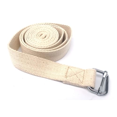 ifundom Yoga Stretch Belt Thicken Fitness Elastic Band for Men Women Portable Stretching Strap for Pilates Daily Exercise Improves Flexibility Muscle