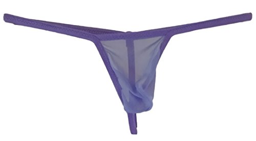 Men's Micro G String Sheer Naked 6 Colors Bright Hot Sexy