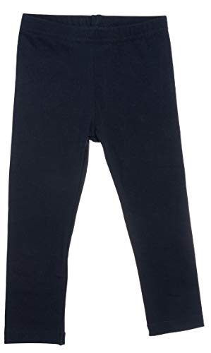 Silky Toes Baby Leggings, Toddler Soft Cotton Pants for Girls and Boys (18-24 Months, Navy)